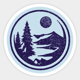 Forestscape Sticker